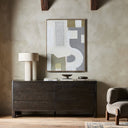 Aurelia Noeline 6-Drawer Dresser - Smoke Black Oak Veneer