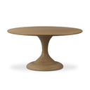 Meridian Dining Table - 60 Light Weathered Oak