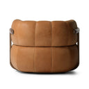 Luxe Haven Doss Swivel Chair - Palermo Cognac