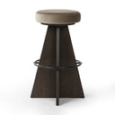 Elysian Damon Swivel Bar Counter Stool - Bar Sapphire Khaki