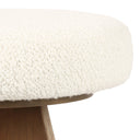 Elysian Damon Swivel Bar Counter Stool - Bar Durham Cream