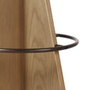 Elysian Damon Swivel Bar Counter Stool - Bar Durham Cream