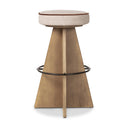 Elysian Damon Swivel Bar Counter Stool - Bar Harbor Sand