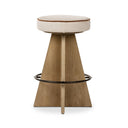 Elysian Damon Swivel Bar Counter Stool - Counter Harbor Sand