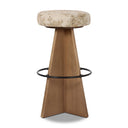 Elysian Damon Swivel Bar Counter Stool - Bar Fallingbrook Natural