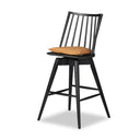 Verity Lewis Swivel Bar Counter Stool - Bar Whiskey Saddle