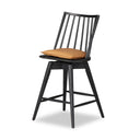 Verity Lewis Swivel Bar Counter Stool - Counter Whiskey Saddle