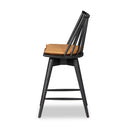 Verity Lewis Swivel Bar Counter Stool - Counter Whiskey Saddle