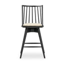 Verity Lewis Swivel Bar Counter Stool - Counter Antwerp Natural