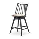 Verity Lewis Swivel Bar Counter Stool - Counter Antwerp Natural