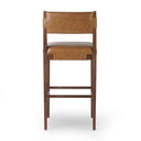 Verano Tamari Bar Counter Stool - Bar Sonoma Chestnut