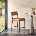 Verano Tamari Bar Counter Stool - Counter Sonoma Chestnut
