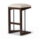 Luxe Finn Bar Counter Stool - Bar Sienna Brown Oak
