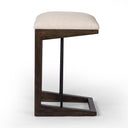 Luxe Finn Bar Counter Stool - Counter Sienna Brown Oak