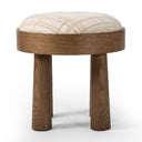 Seraphine Louise Accent Stool - Sheffield Ivory