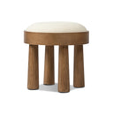 Verano Louise Accent Stool - Nomad Snow