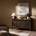 Aria 6 Drawer Dresser - Brown