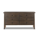 Aria 6 Drawer Dresser - Brown