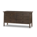 Aveline 6 Drawer Dresser - Brown