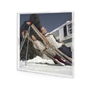 New England Skiing Tray by Slim Aarons