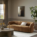 Aveline Mazie Sofa - Nubuck Cognac