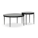 Verano Nesting Tables - Moss Cast Glass