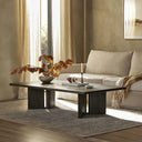 Stylish Huxley Coffee Table - Smoked Black