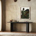 Aveline Huxley Console Table - Smoked Black