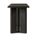 Aveline Huxley Console Table - Smoked Black