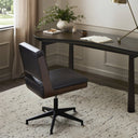 Aveline Landon Armless Desk Chair - Sonoma Black