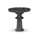 Aventine Skylar End Table - Black Marble