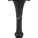 Vesper Polli End Table - Black Marble