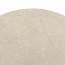 Vesper Polli End Table - Cream Marble