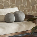 Aurelia Balle Outdoor Pillow Set Of 2 - Leto Grey