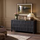 Opulent Ezri 6 Drawer Dresser - Black Oak