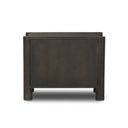 Luxe Haven Ezri Nightstand - Black Oak