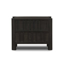 Luxe Haven Ezri Nightstand - Black Oak