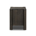 Luxe Haven Ezri Nightstand - Black Oak