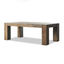 Aveline Abaso Dining Table - Rustic Wormwood Oak 86
