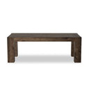 Verano Abaso Dining Table - Ebony Rustic Wormwood Oak 86