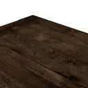Verano Abaso Dining Table - Ebony Rustic Wormwood Oak 86