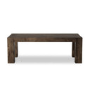Verano Abaso Dining Table - Ebony Rustic Wormwood Oak 86
