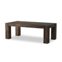 Verano Abaso Dining Table - Ebony Rustic Wormwood Oak 86