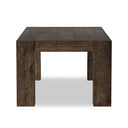 Verano Abaso Dining Table - Ebony Rustic Wormwood Oak 86