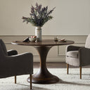 Verity Eastman Dining Table - 48 Sienna Oak