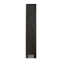 Thalia Wide Bookcase - Smoked Black Oak