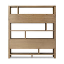 Thalia Wide Bookcase - Worn Oak