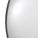 Luxe Convex Wall Mirror - Iron Matte Black