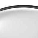 Luxe Convex Wall Mirror - Iron Matte Black