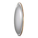 Luxe Convex Wall Mirror - Vintage Brass